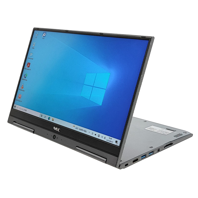 2in1 中古パソコン Microsoft Office付き NEC LAVIE PC-GN254UGA Windows10 Pro Core i5 7200U メモリ 4GB SSD 256GB 13.3型 無線LAN Wi-Fi 13インチ B5 タッチ｜gtech｜04
