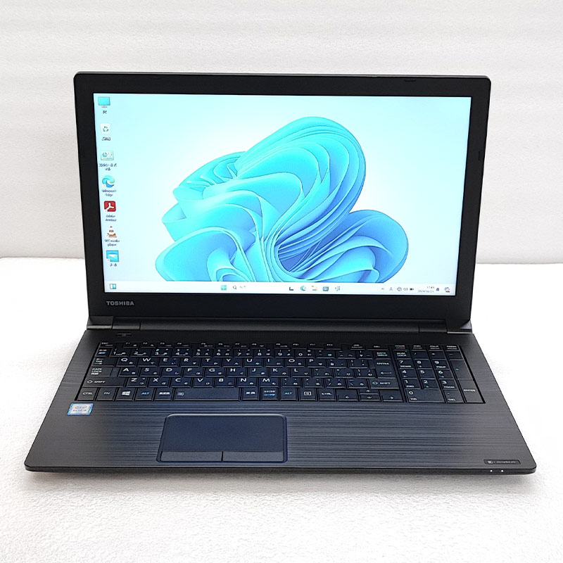 東芝ノートPC Dynabook B55/B i5-6200U メモリ4GB SSD120GB アダプター付