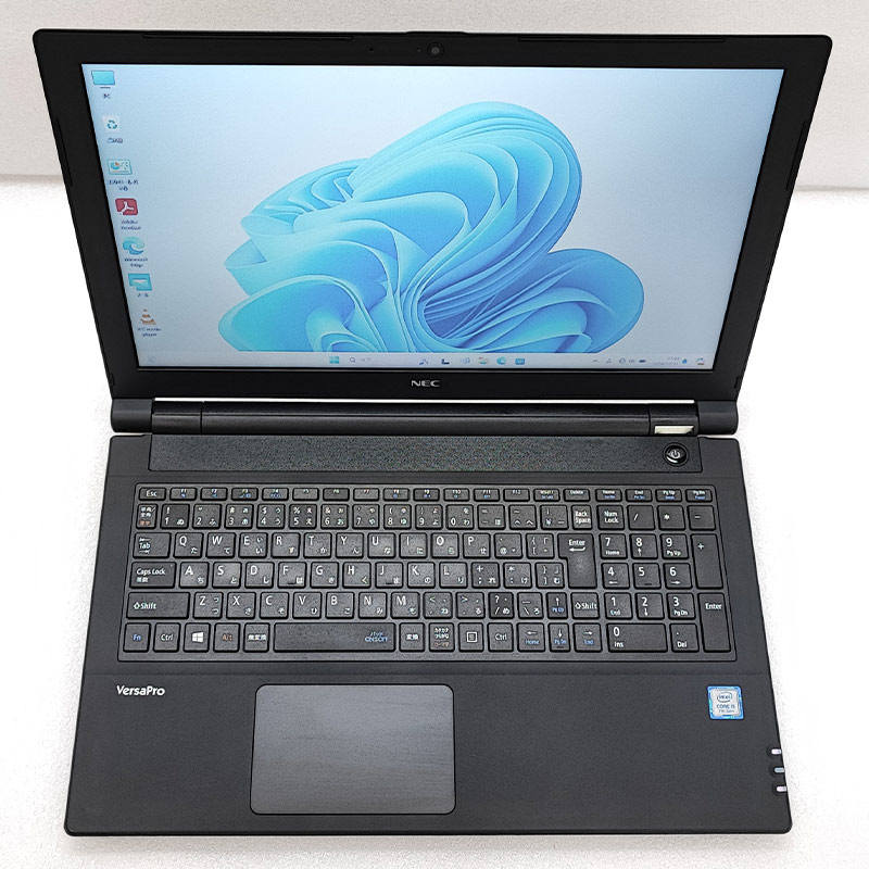 薄型 大画面 中古パソコン Microsoft Office付き NEC VersaPro VJT25/F-3 Windows11 Pro Core i5 7200U メモリ 24GB SSD 256GB 15.6型 無線LAN Wi-Fi 15インチ A | VersaPro | 02