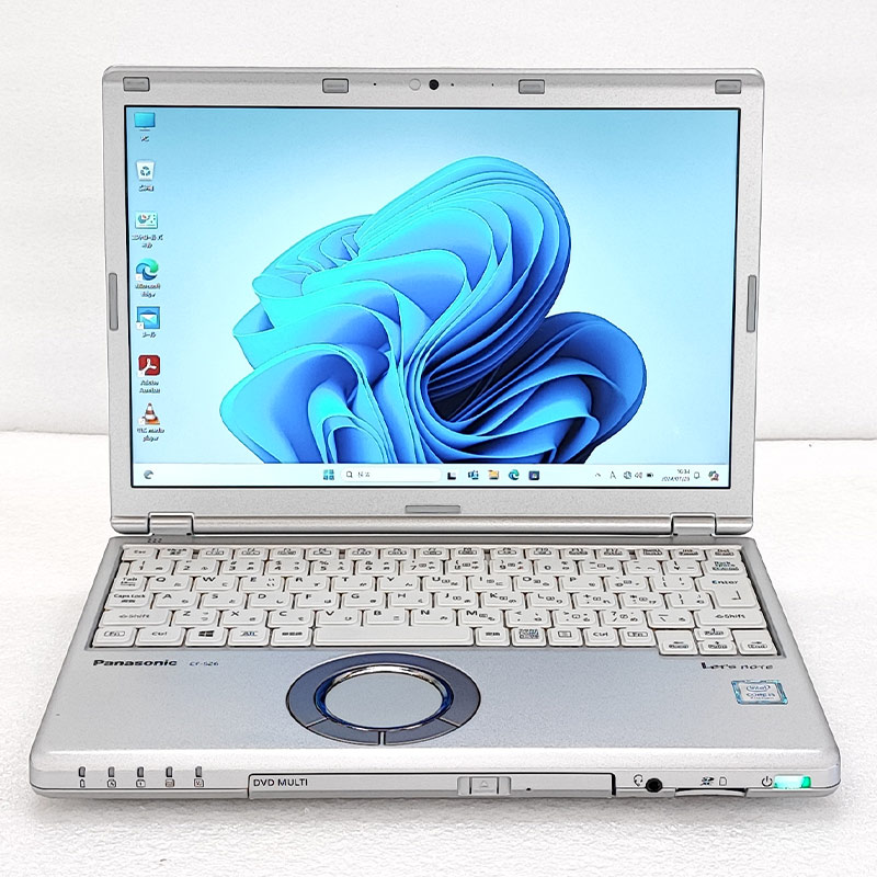 日本製 中古軽量ノートPC 最新Windows11 爆速SSD256GB Panasonic CF