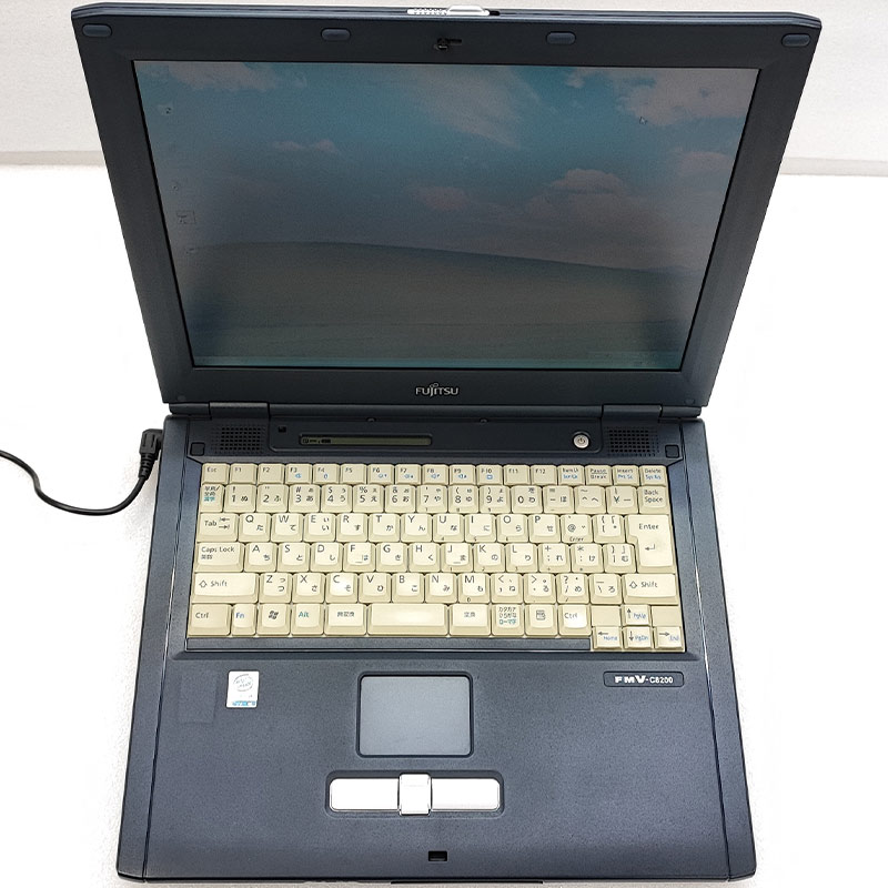 激レアXP SP2 中古パソコン Microsoft Office付き 富士通 FMV-C8200 WindowsXPPro Celeron M350 メモリ 512MB HDD 80GB 14型 14インチ 本体 レトロPC 3ヶ月保証 | FMV | 02
