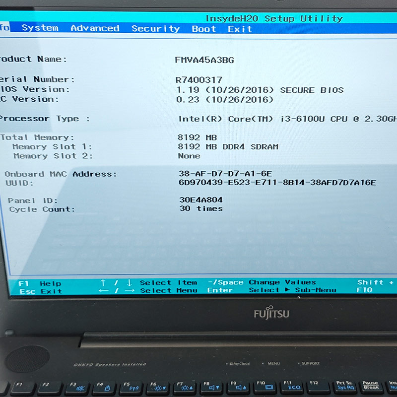ジャンク品 富士通 LIFEBOOK AH45/A3 FMVA45A3BG ジャンクPC ジャンクパソコン 保証無し OS無し ACアダプタ付属 | LIFEBOOK | 01