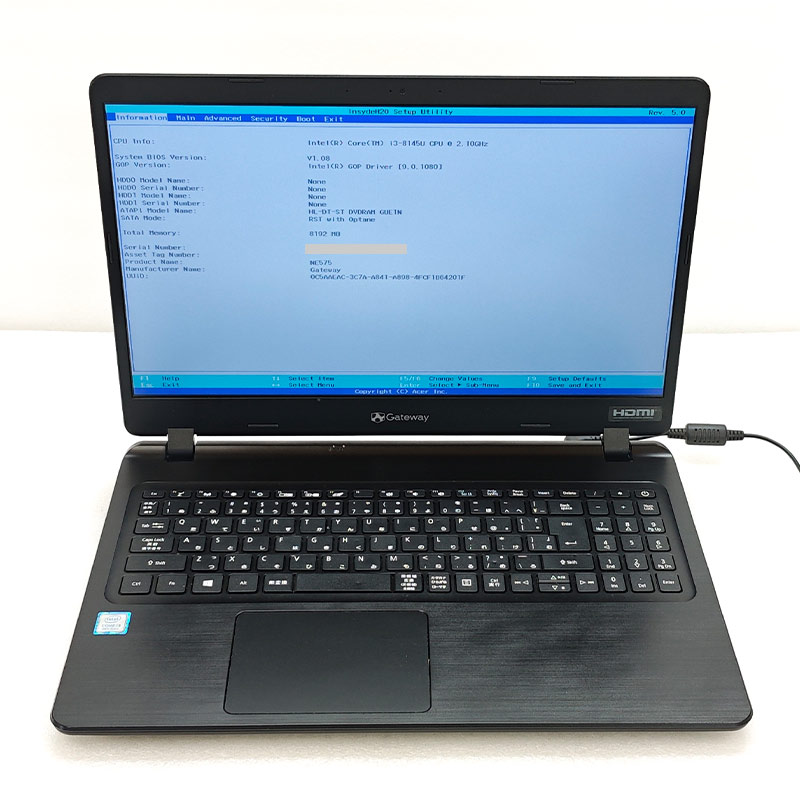 acer（エイサー） ジャンク品 Acer Gateway NF575 ジャンクPC ジャンク 