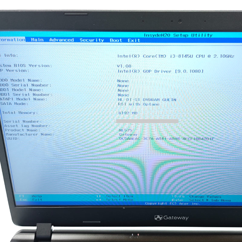acer（エイサー） ジャンク品 Acer Gateway NF575 ジャンクPC ジャンク 