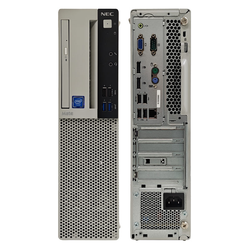 未使用品 パソコン デスクトップ NEC Mate MKE32/A-6 Windows10 Pro Celeron G4930 メモリ 8GB SSD 256GB 本体 3ヶ月保証 | Mate | 03