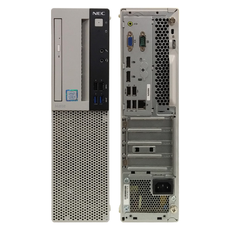 第9世代i3 中古デスクトップ Microsoft Office付き NEC Mate MRL36/L-6 Windows11 Pro Core i3 9100 メモリ 8GB SSD 256GB 本体 3ヶ月保証 | Mate | 03