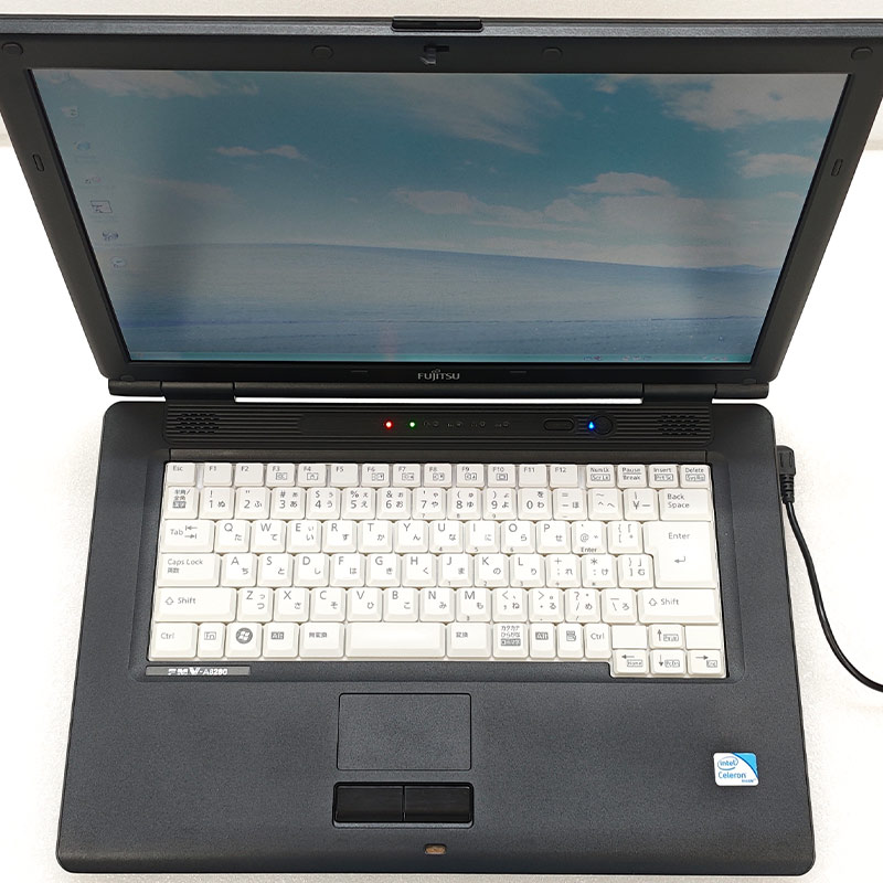 懐かしのWindows XPパソコン 中古パソコン Microsoft Office付き 富士通 FMV-A8280 WindowsXPPro Celeron 585 メモリ 2GB 新品SSD 128GB 15.4型 無線LAN Wi-Fi 1 | FMV | 02