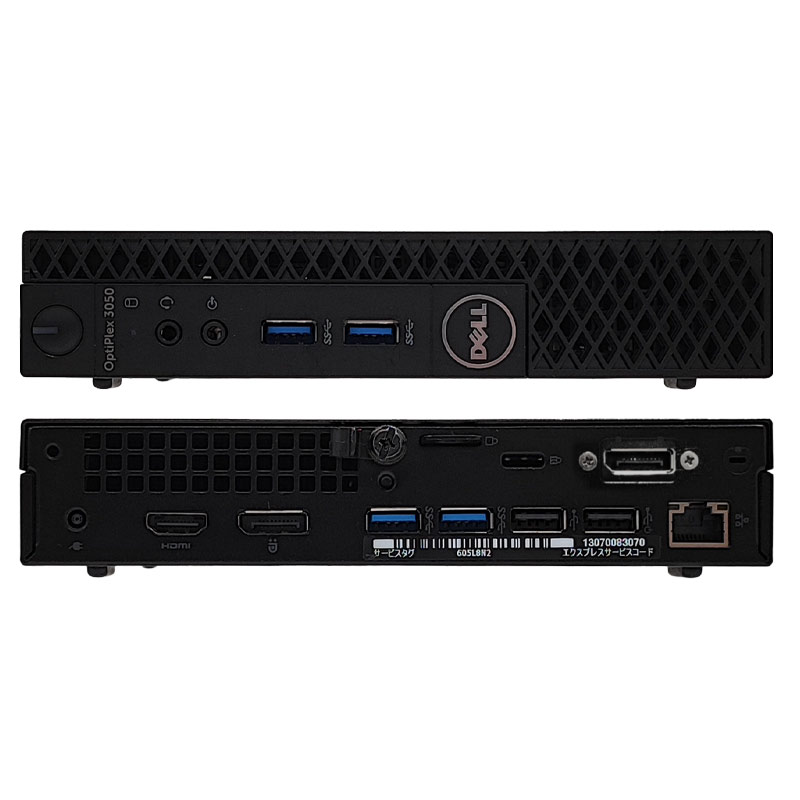 第9世代i5 中古デスクトップ Microsoft Office付き DELL OptiPlex 3070 Micro Windows11 Pro Core i5 9500T メモリ 8GB SSD 256GB 液晶モニタ付 本体 3ヶ月保証 | OptiPlex | 03