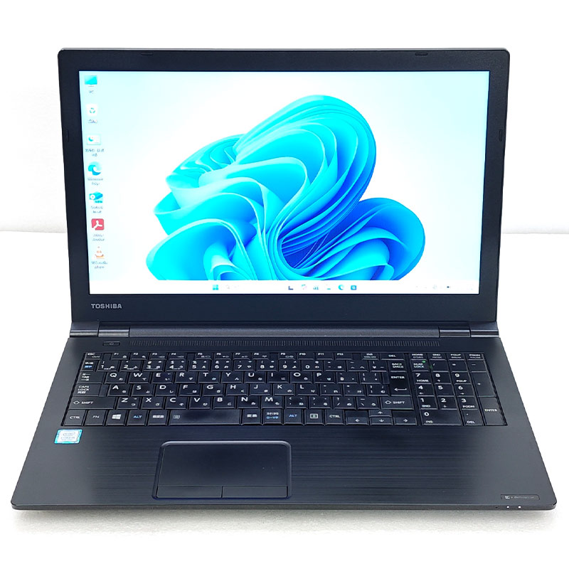 訳あり 中古パソコン 東芝/Dynabook dynabook B55/M Windows11 Pro Core i5 8250U メモリ 8GB SSD 256GB 15.6型 無線LAN Wi-Fi 15インチ A4 本体 3ヶ月保証 WPS | dynabook | 01