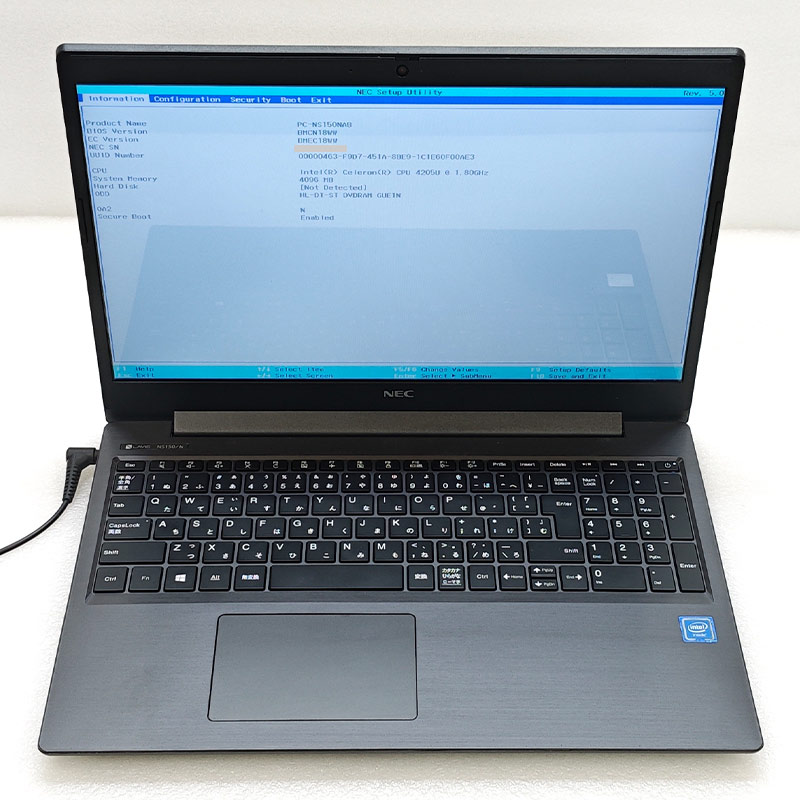 ジャンク品 NEC LaVie PC-NS150NAB ジャンクPC ジャンクパソコン 保証無し OS無し ACアダプタ付属 | LaVie