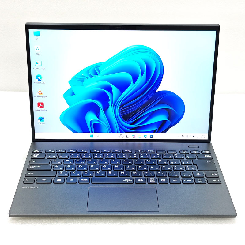 超軽量・大画面 中古パソコン NEC VersaPro VKT45/G-B Windows11 Pro Core i5 1155G7 メモリ 8GB SSD 256GB 14型 無線LAN Wi-Fi WEBカメラ 14インチ B5 本体 3ヶ | VersaPro | 01
