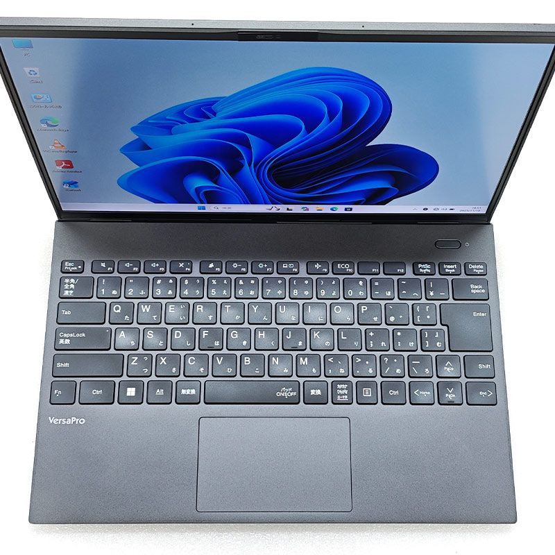 超軽量・大画面 中古パソコン NEC VersaPro VKT45/G-B Windows11 Pro Core i5 1155G7 メモリ 8GB SSD 256GB 14型 無線LAN Wi-Fi WEBカメラ 14インチ B5 本体 3ヶ | VersaPro | 02
