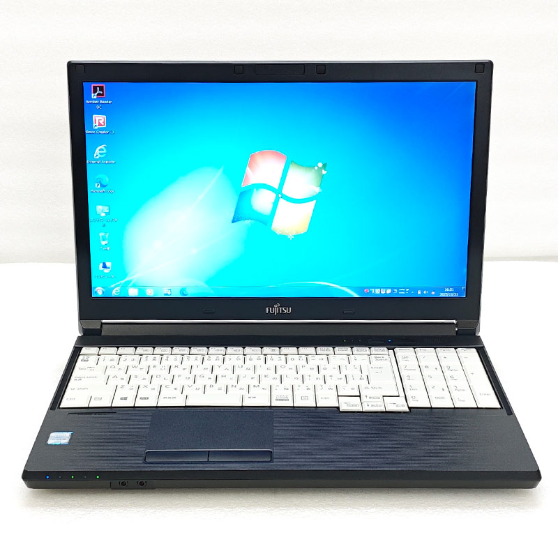 LIFEBOOK 高性能Win7 中古パソコン Microsoft Office付き 富士通 A576