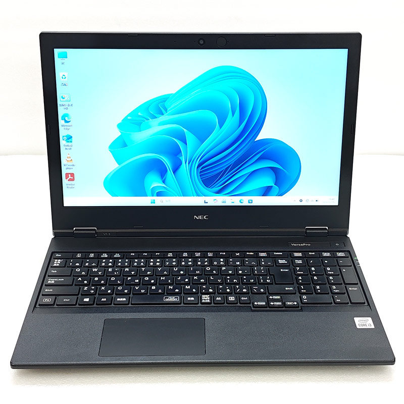 第10世代i3 中古パソコン Microsoft Office付き NEC VersaPro VRL21/F-9 Windows11 Pro Core i3 10110U メモリ 8GB 新品SSD 256GB 15.6型 無線LAN Wi-Fi 15イン | VersaPro | 01