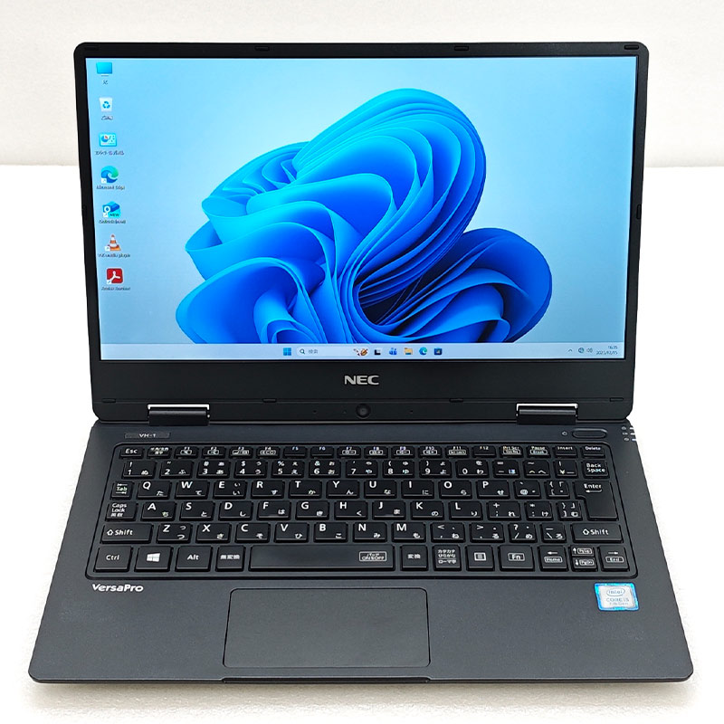 小型軽量PC 中古パソコン NEC VersaPro VKT12/H-1 Windows11 Pro Core i5 7Y54 メモリ 4GB SSD 128GB 12.5型 無線LAN Wi-Fi WEBカメラ 12インチ B5 本体 3ヶ月保 | VersaPro | 01
