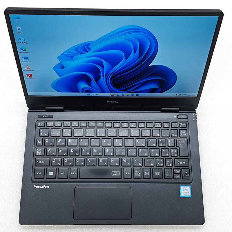 小型軽量PC 中古パソコン NEC VersaPro VKT12/H-1 Windows11 Pro Core i5 7Y54 メモリ 4GB SSD 128GB 12.5型 無線LAN Wi-Fi WEBカメラ 12インチ B5 本体 3ヶ月保 | VersaPro | 02