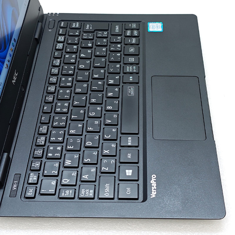 小型軽量PC 中古パソコン NEC VersaPro VKT12/H-1 Windows11 Pro Core i5 7Y54 メモリ 4GB SSD 128GB 12.5型 無線LAN Wi-Fi WEBカメラ 12インチ B5 本体 3ヶ月保 | VersaPro | 05