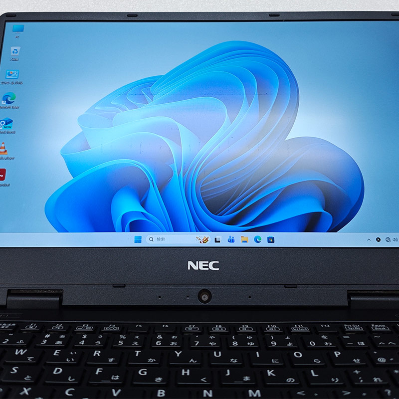 小型軽量PC 中古パソコン NEC VersaPro VKT12/H-1 Windows11 Pro Core i5 7Y54 メモリ 4GB SSD 128GB 12.5型 無線LAN Wi-Fi WEBカメラ 12インチ B5 本体 3ヶ月保 | VersaPro | 06
