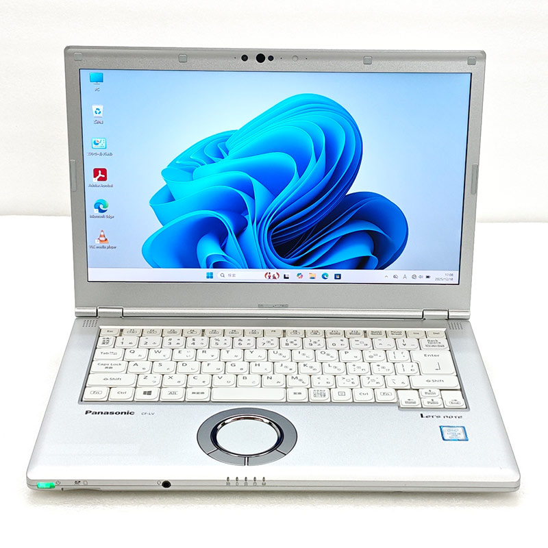 軽量14インチPC 中古パソコン Microsoft Office付き Panasonic Let's note CF-LV7 Windows11 Pro Core i5 8350U メモリ 8GB SSD 256GB 14型 無線LAN Wi-Fi 14イ | Let’s note | 01