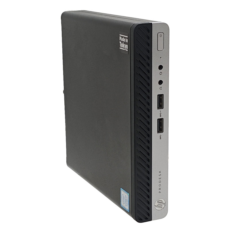 ミニPC 中古デスクトップ HP Prodesk 400 G4 DM mini Windows11 Pro Core i3 8100T メモリ 8GB SSD 128GB 本体 3ヶ月保証 WPS Office付 | 日本HP | 01