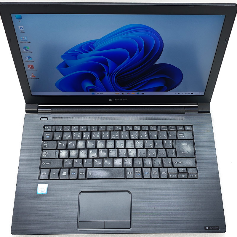 高性能i7 中古パソコン Microsoft Office付き 東芝/Dynabook dynabook B75/ES Windows11 Pro Core i7 8665U メモリ 8GB SSD 256GB 15.6型 無線LAN Wi-Fi 15イン | dynabook | 02