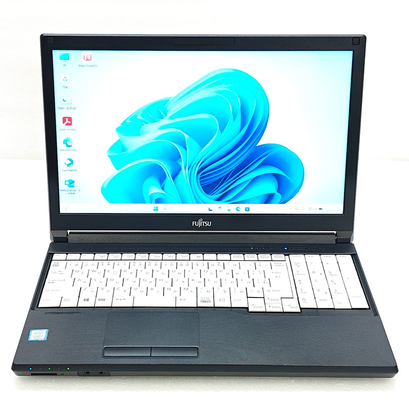 高性能i7 中古パソコン 富士通 LIFEBOOK A749/B Windows11 Pro Core i7 8665U メモリ 16GB 新品SSD 256GB 15.6型 15インチ A4 本体 3ヶ月保証 WPS Office付 | LIFEBOOK | 01