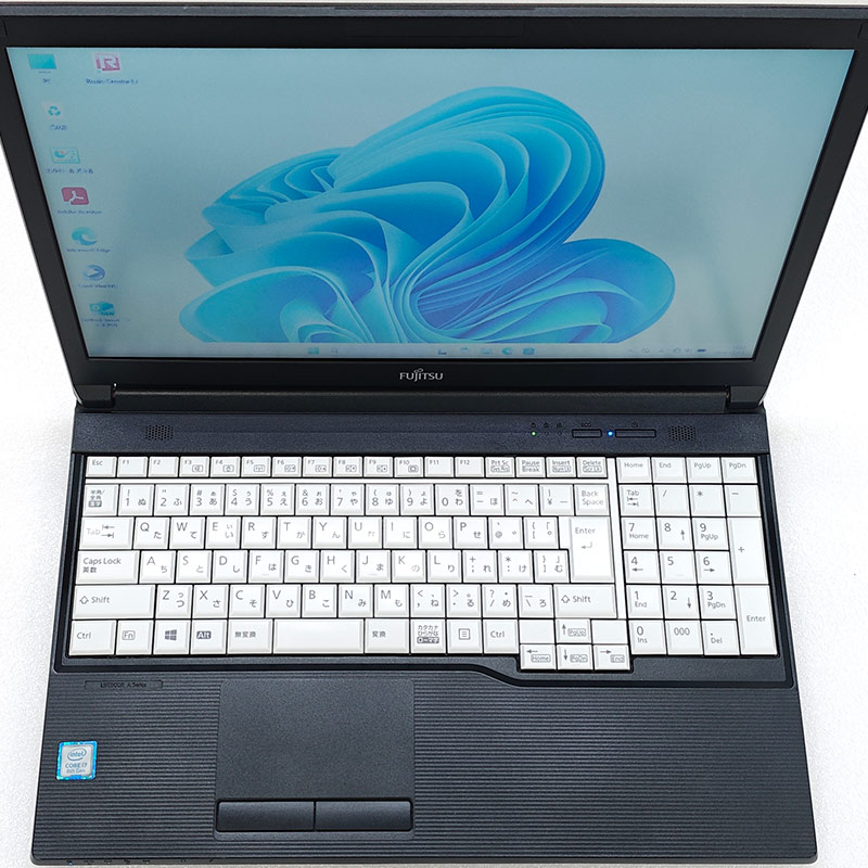 高性能i7 中古パソコン 富士通 LIFEBOOK A749/B Windows11 Pro Core i7 8665U メモリ 16GB 新品SSD 256GB 15.6型 15インチ A4 本体 3ヶ月保証 WPS Office付 | LIFEBOOK | 02