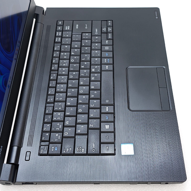 高性能i7 FHD液晶 中古パソコン 東芝/Dynabook dynabook B75/DP Windows11 Pro Core i7 8650U メモリ 8GB 新品SSD 256GB 15.6型 無線LAN Wi-Fi 15インチ A4 本体 | dynabook | 04
