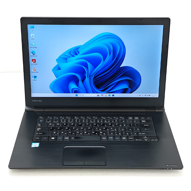 高性能i7 FHD液晶 中古パソコン 東芝/Dynabook dynabook B75/DP Windows11 Pro Core i7 8650U メモリ 8GB 新品SSD 256GB 15.6型 無線LAN Wi-Fi 15インチ A4 本体 | dynabook | 01