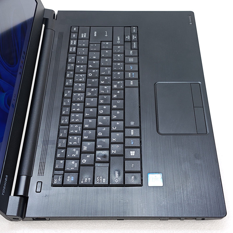 高性能i7 FHD液晶 中古パソコン 東芝/Dynabook dynabook B75/DP Windows11 Pro Core i7 8650U メモリ 8GB 新品SSD 256GB 15.6型 無線LAN Wi-Fi 15インチ A4 本体 | dynabook | 05