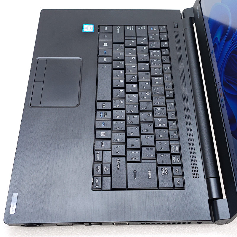 高性能i7 FHD液晶 中古パソコン 東芝/Dynabook dynabook B75/DP Windows11 Pro Core i7 8650U メモリ 8GB 新品SSD 256GB 15.6型 無線LAN Wi-Fi 15インチ A4 本体 | dynabook | 04