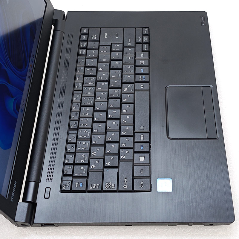 高性能i7 FHD液晶 中古パソコン 東芝/Dynabook dynabook B75/DP Windows11 Pro Core i7 8650U メモリ 8GB 新品SSD 256GB 15.6型 無線LAN Wi-Fi 15インチ A4 本体 | dynabook | 05