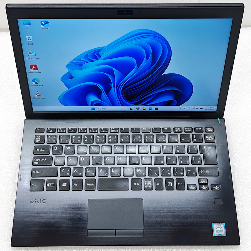 高性能i7 中古パソコン Microsoft Office付き VAIO VJS132C11N Windows11 Pro Core i7 8550U メモリ 16GB SSD 256GB 13.3型 無線LAN Wi-Fi 13インチ B5 本体 3ヶ | VAIO | 02