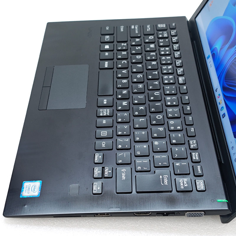 高性能i7 中古パソコン Microsoft Office付き VAIO VJS132C11N Windows11 Pro Core i7 8550U メモリ 16GB SSD 256GB 13.3型 無線LAN Wi-Fi 13インチ B5 本体 3ヶ | VAIO | 05