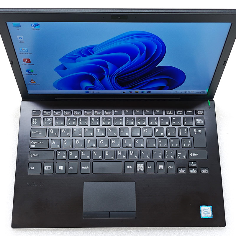 高性能i7 中古パソコン Microsoft Office付き VAIO VJPG11C11N Windows11 Pro Core i7 8550U メモリ 16GB SSD 256GB 13.3型 無線LAN Wi-Fi 13インチ B5 本体 3ヶ | VAIO | 02