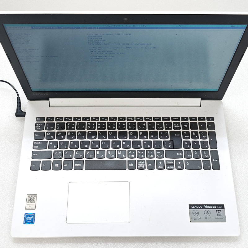ジャンク品 Lenovo ideapad 330-15IGM ジャンクPC ジャンクパソコン 保証無し OS無し ACアダプタ付属 | Lenovo | 02