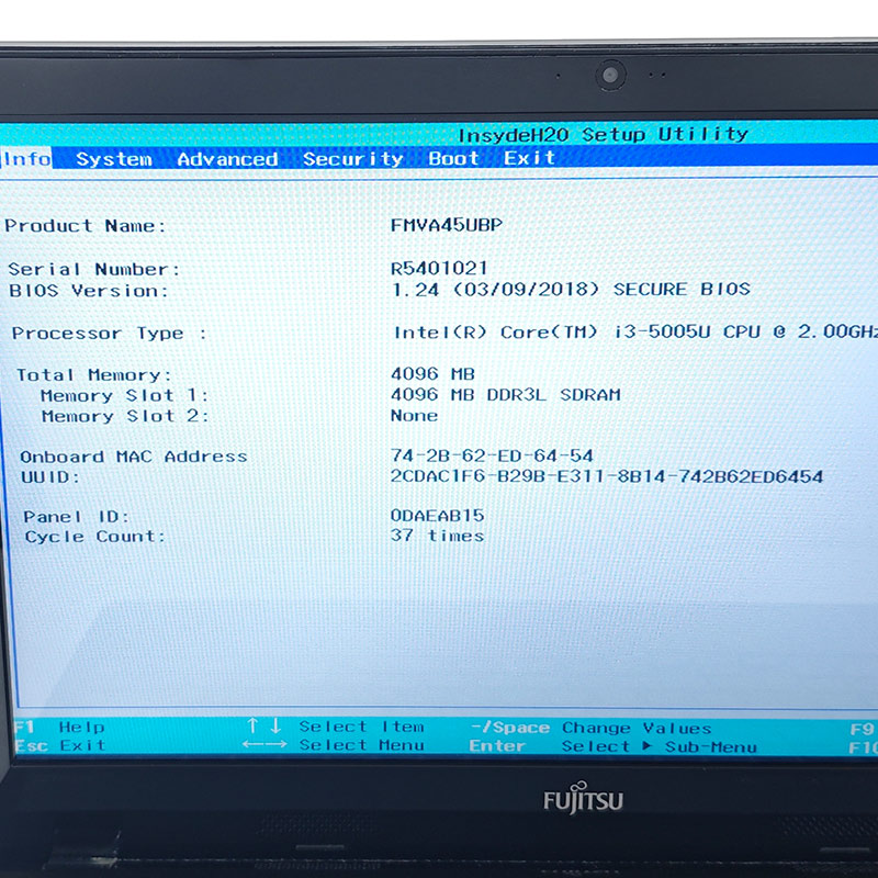 ジャンク品 富士通 LIFEBOOK AH45/U FMVA45UBP ジャンクPC ジャンクパソコン 保証無し OS無し ACアダプタ付属 | LIFEBOOK | 01