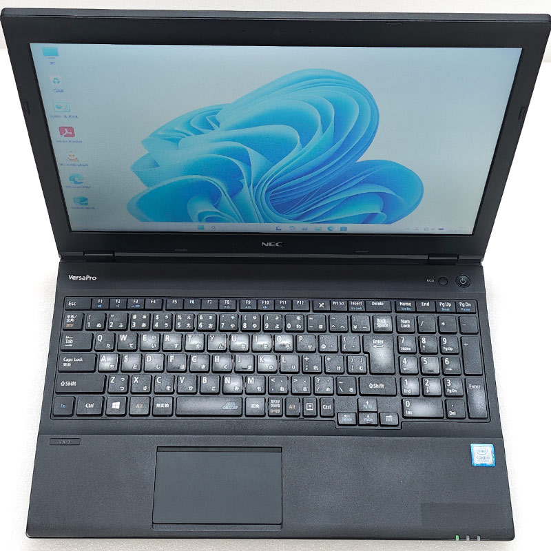 訳あり 中古パソコン NEC VersaPro VKT16/X-3 Windows11 Pro Core i5 8250U メモリ 8GB SSD 256GB 15.6型 15インチ A4 本体 3ヶ月保証 WPS Office付 | VersaPro | 02