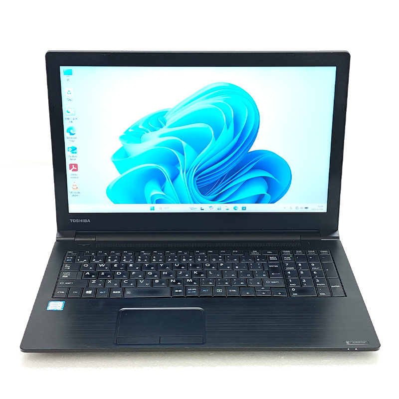 訳あり 中古パソコン 東芝/Dynabook dynabook B55/M Windows11 Pro Core i5 8250U メモリ 8GB SSD 256GB 15.6型 無線LAN Wi-Fi 15インチ A4 本体 3ヶ月保証 WPS | dynabook | 01