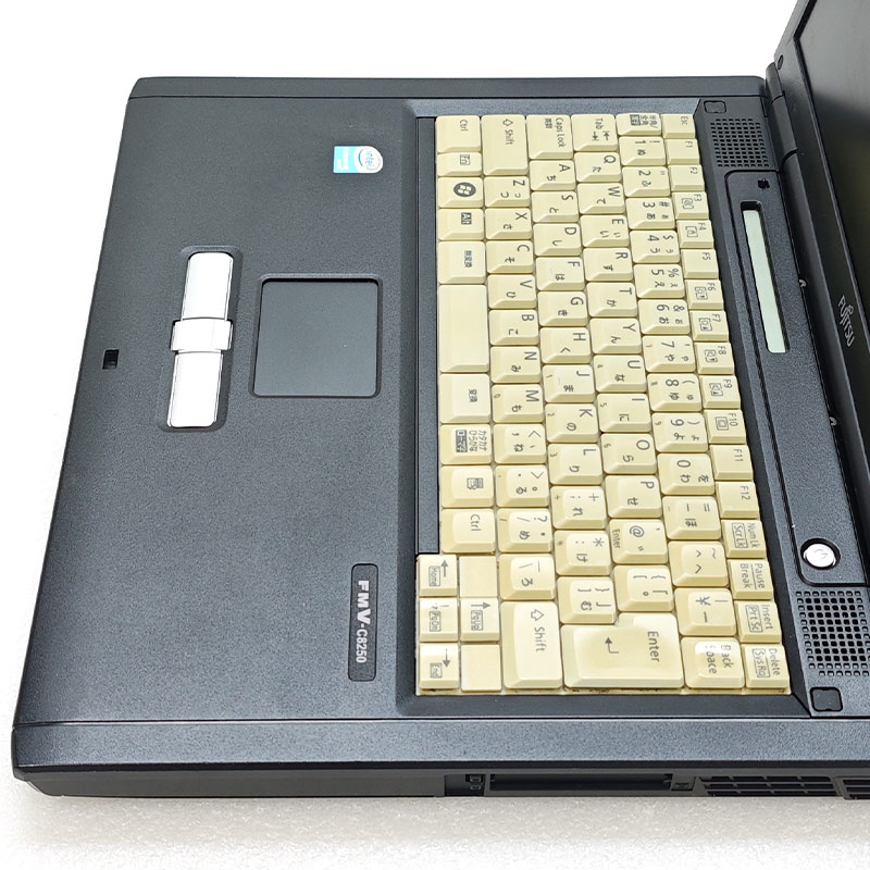 懐かしのXP 中古パソコン 富士通 FMV-C8250 WindowsXPPro Celeron M530 メモリ 1GB 新品SSD 256GB 15型 FDD動作確認済み 15インチ A4 本体 3ヶ月保証 | FMV | 04