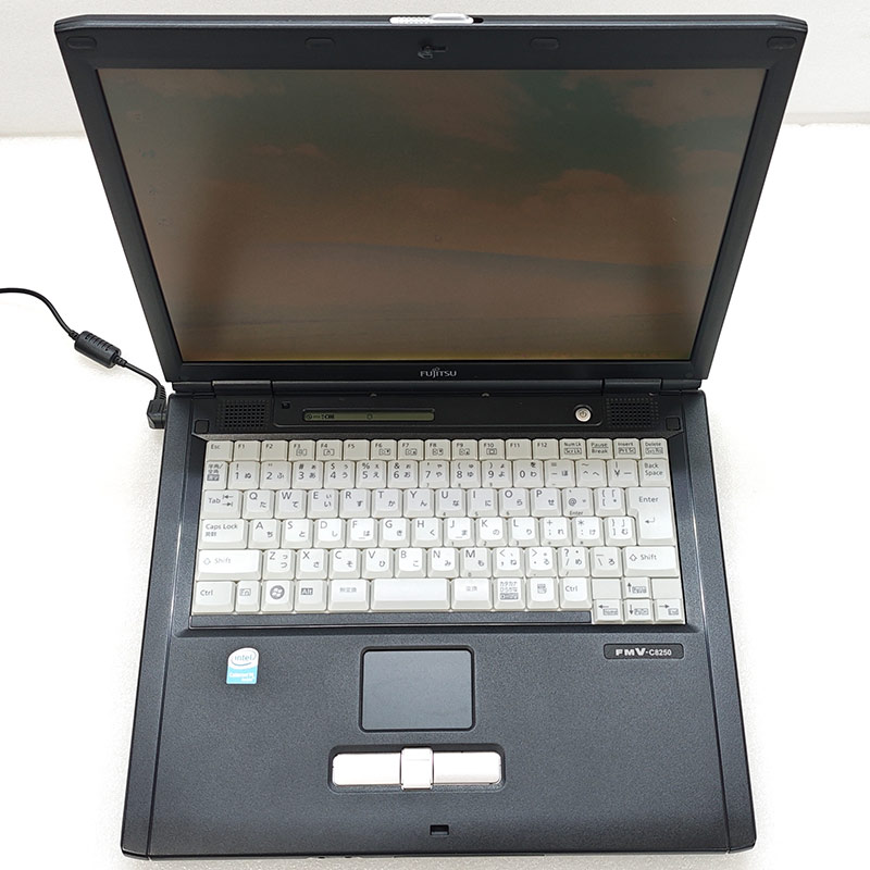 懐かしのXP 中古パソコン 富士通 FMV-C8250 WindowsXPPro Celeron M530 メモリ 1GB 新品SSD 256GB 15型 FDD動作確認済み 15インチ A4 本体 3ヶ月保証 | FMV | 02
