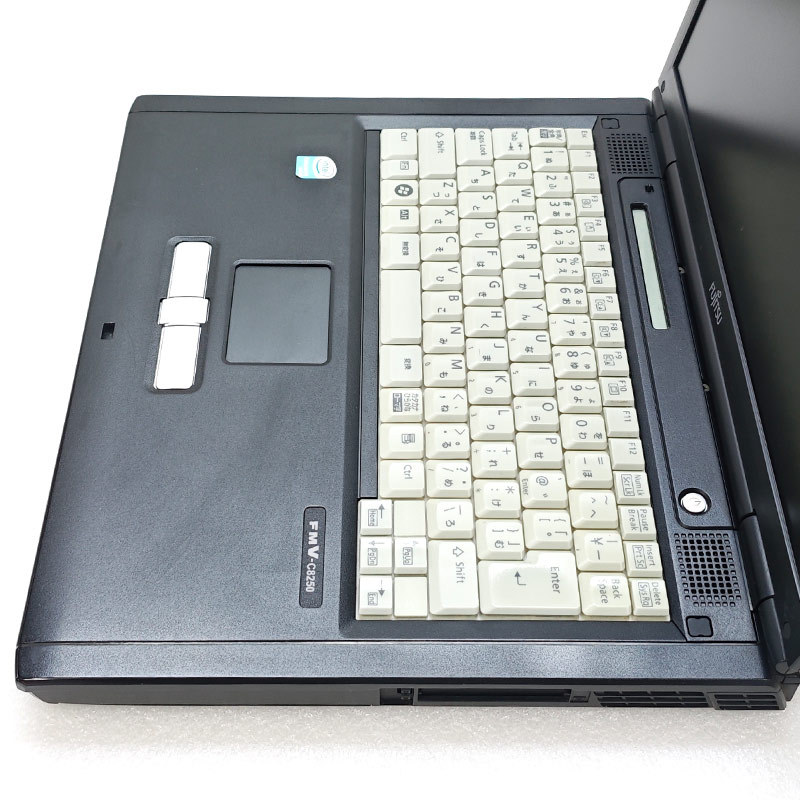 懐かしのXP 中古パソコン 富士通 FMV-C8250 WindowsXPPro Celeron M530 メモリ 1GB 新品SSD 256GB 15型 FDD動作確認済み 15インチ A4 本体 3ヶ月保証 | FMV | 04