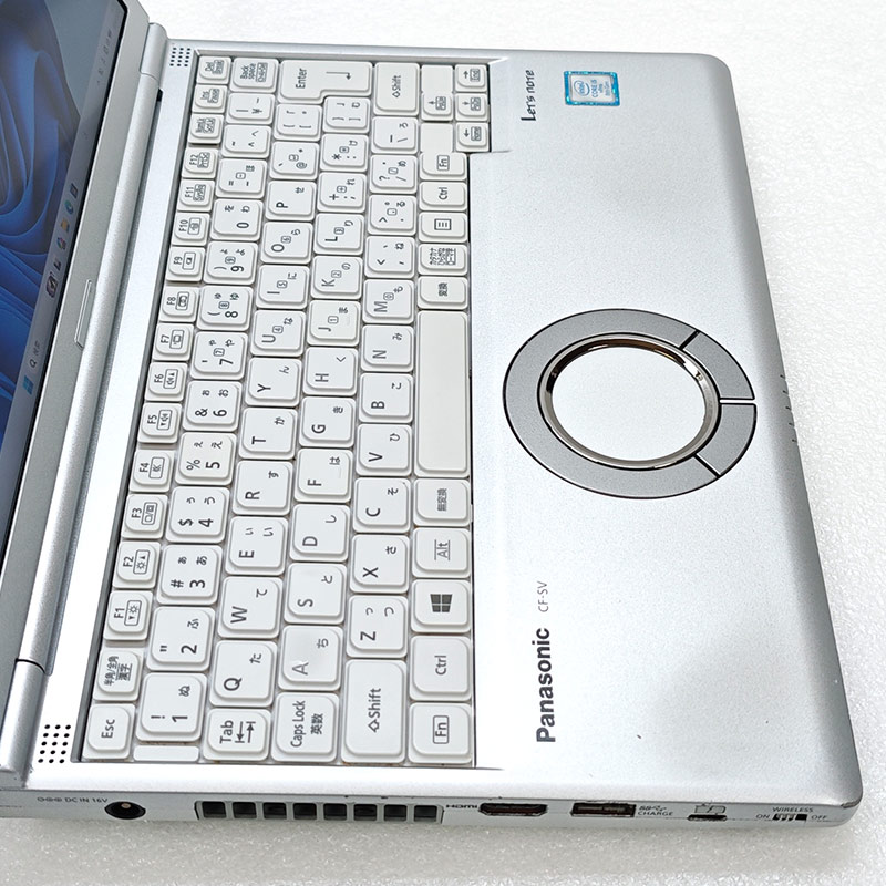 訳あり 中古パソコン Panasonic Let's note CF-SV7 Windows11 Pro Core i5 8350U メモリ 8GB SSD 256GB 12.1型 無線LAN Wi-Fi WEBカメラ 12インチ B5 本体 3ヶ月 | Let’s note | 04