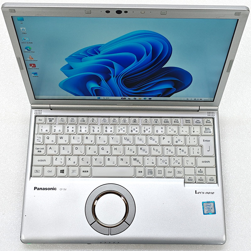 訳あり 中古パソコン Panasonic Let's note CF-SV7 Windows11 Pro Core i5 8350U メモリ 8GB SSD 256GB 12.1型 無線LAN Wi-Fi WEBカメラ (SDカードスロット使用 | Let’s note | 02