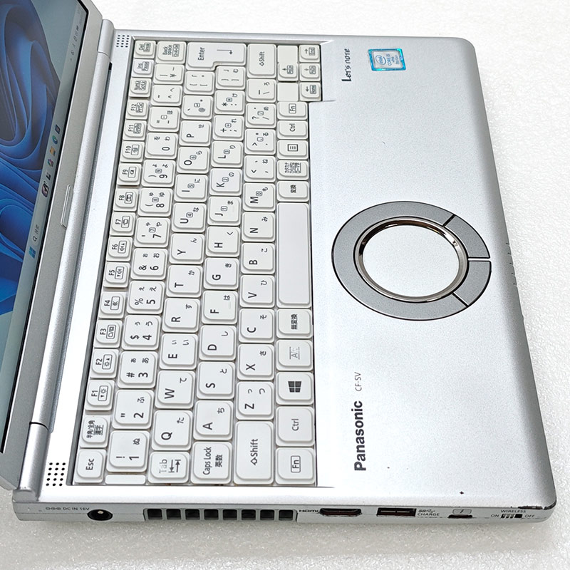 訳あり 中古パソコン Panasonic Let's note CF-SV7 Windows11 Pro Core i5 8350U メモリ 8GB SSD 256GB 12.1型 無線LAN Wi-Fi WEBカメラ (SDカードスロット使用 | Let’s note | 05