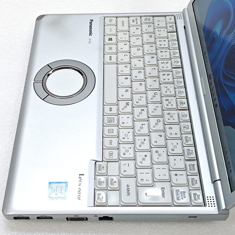 第8世代i5 中古パソコン Panasonic Let's note CF-SV7 Windows11 Pro Core i5 8350U メモリ 8GB SSD 256GB 12.1型 無線LAN Wi-Fi WEBカメラ 12インチ B5 本体 3 | Let’s note | 04