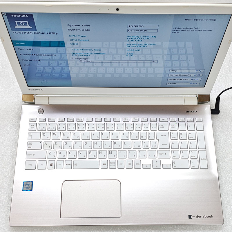 dynabook t55 中古（ノートパソコン本体） | スマホ、タブレット