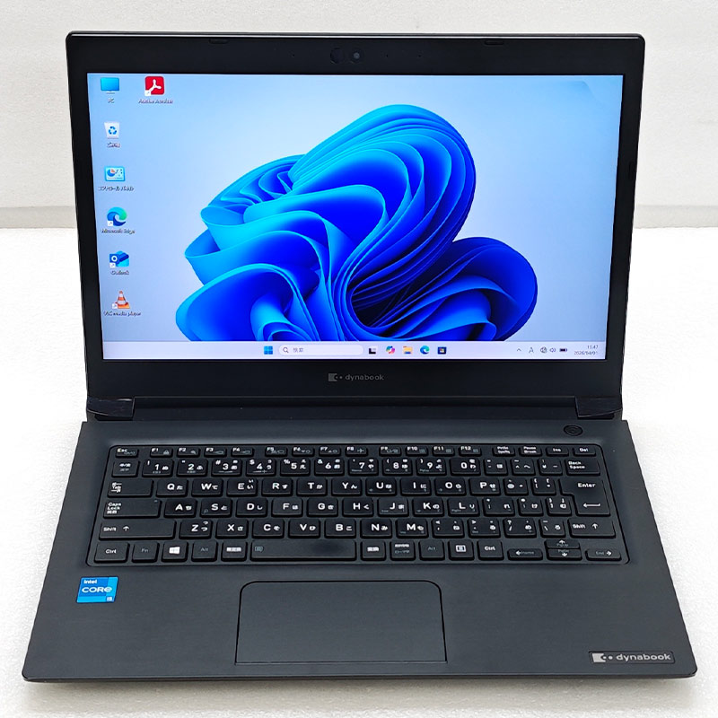 第11世代i5 中古パソコン 東芝/Dynabook dynabook S73/HS Windows11 Pro Core i5 1135G7 メモリ 16GB SSD 256GB 13.3型 無線LAN Wi-Fi WEBカメラ 13インチ B5 本の画像
