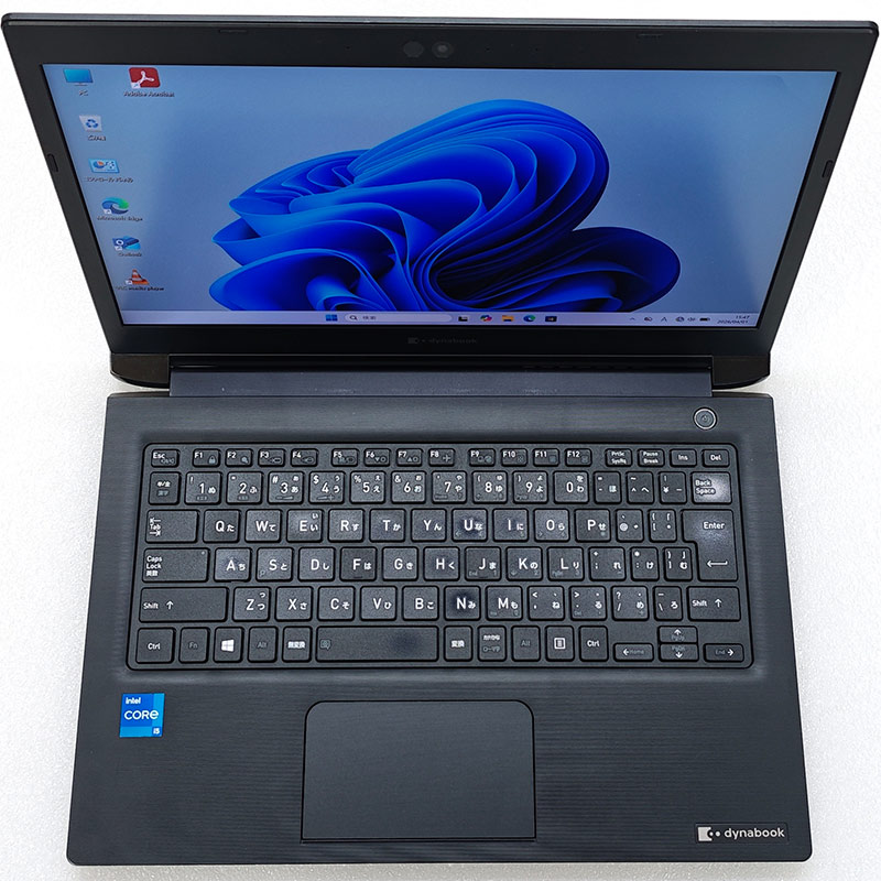 第11世代i5 中古パソコン 東芝/Dynabook dynabook S73/HS Windows11 Pro Core i5 1135G7 メモリ 16GB SSD 256GB 13.3型 無線LAN Wi-Fi WEBカメラ 13インチ B5 本の画像