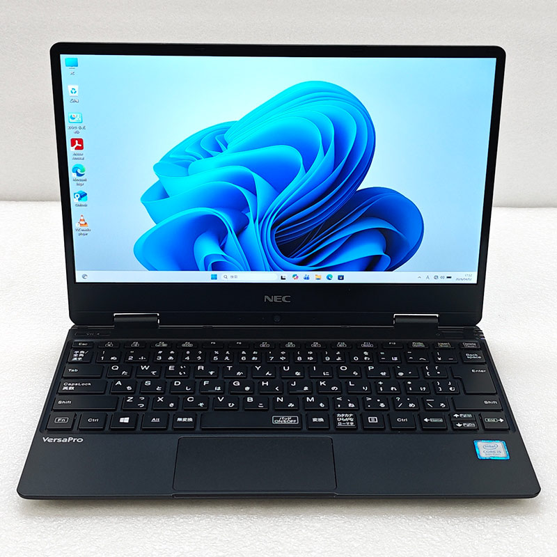 訳あり 中古パソコン NEC VersaPro VKT13/H-4 Windows11 Pro Core i5 8200Y メモリ 8GB SSD 256GB 12.5型 無線LAN Wi-Fi WEBカメラ使用不可 12インチ B5 本体 3 | VersaPro | 01
